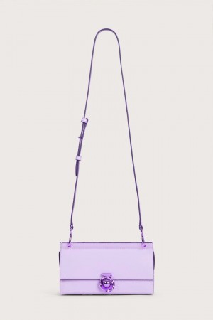 Torba Crossbody Cult Gaia Scarlett Głęboka Fioletowe | KN0976238