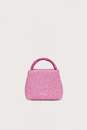 Torba Crossbody Cult Gaia Solene Mini Różowe | FL9043762