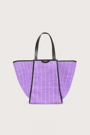 Tote Cult Gaia Sadie Głęboka Fioletowe | HN3602518