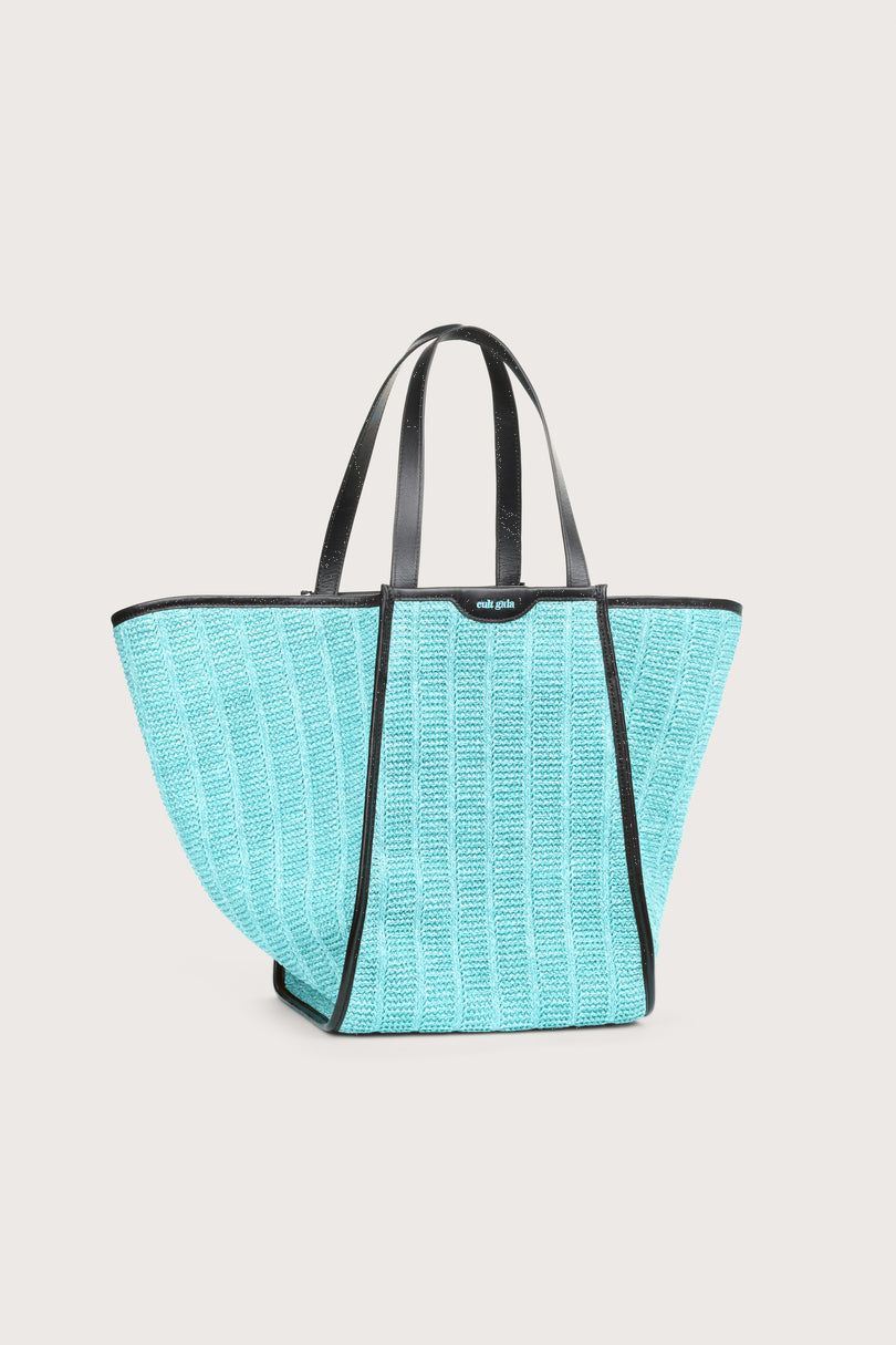 Tote Cult Gaia Sadie Turkusowe | QV1450679